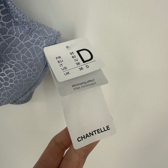 Chantelle bra womens 36d magnifique seamless unlined minimizer nwt underwire - Picture 4 of 10